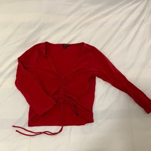 GUESS Women’s Long Sleeve crop top